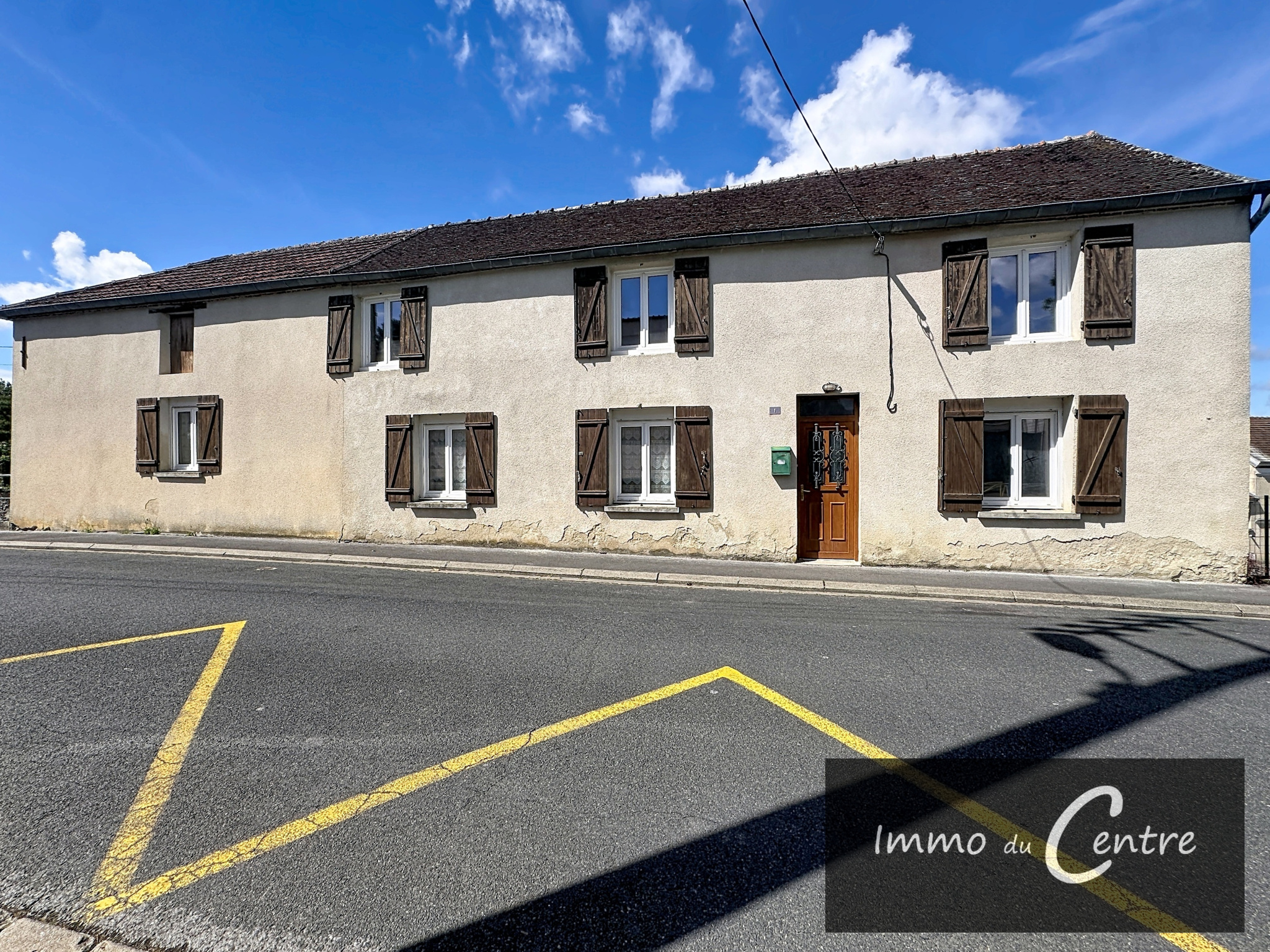Maison de ville de plain-pied ou ensemble immobilier divisible